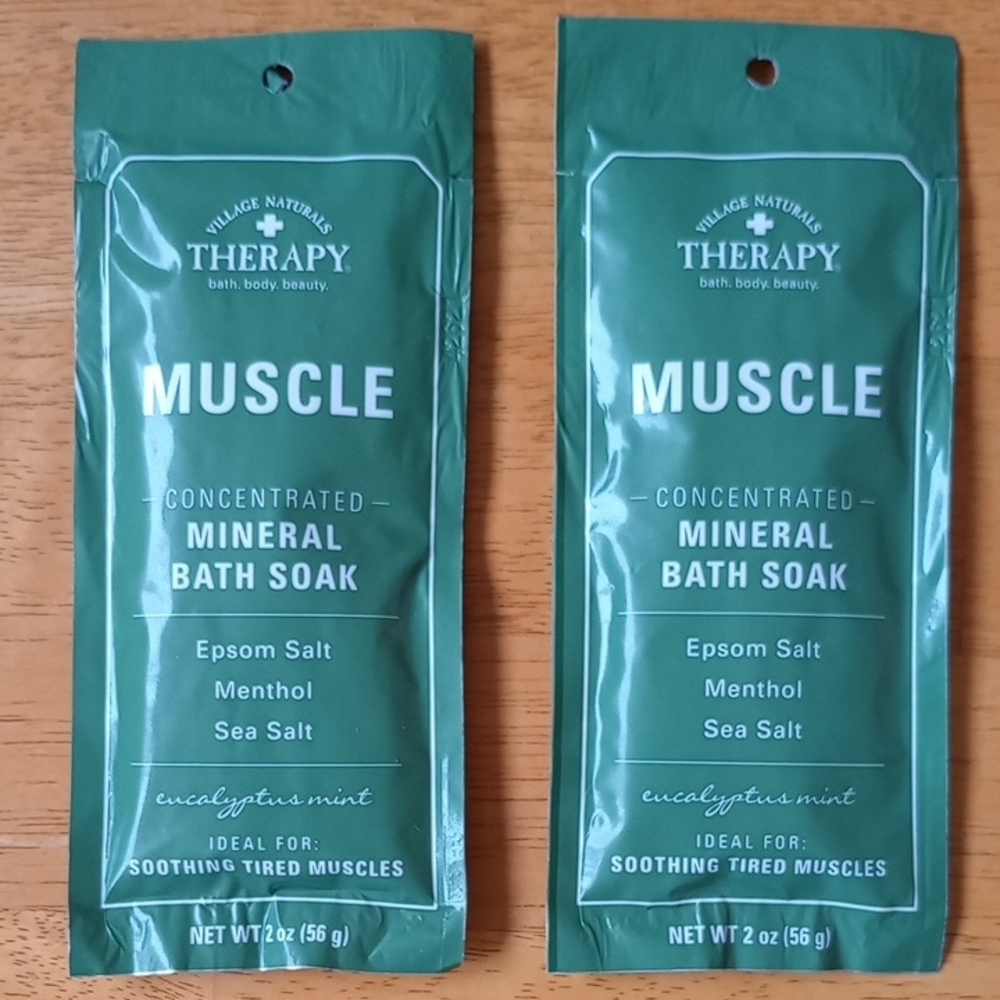 Muscle Mineral Bath Soak - Green